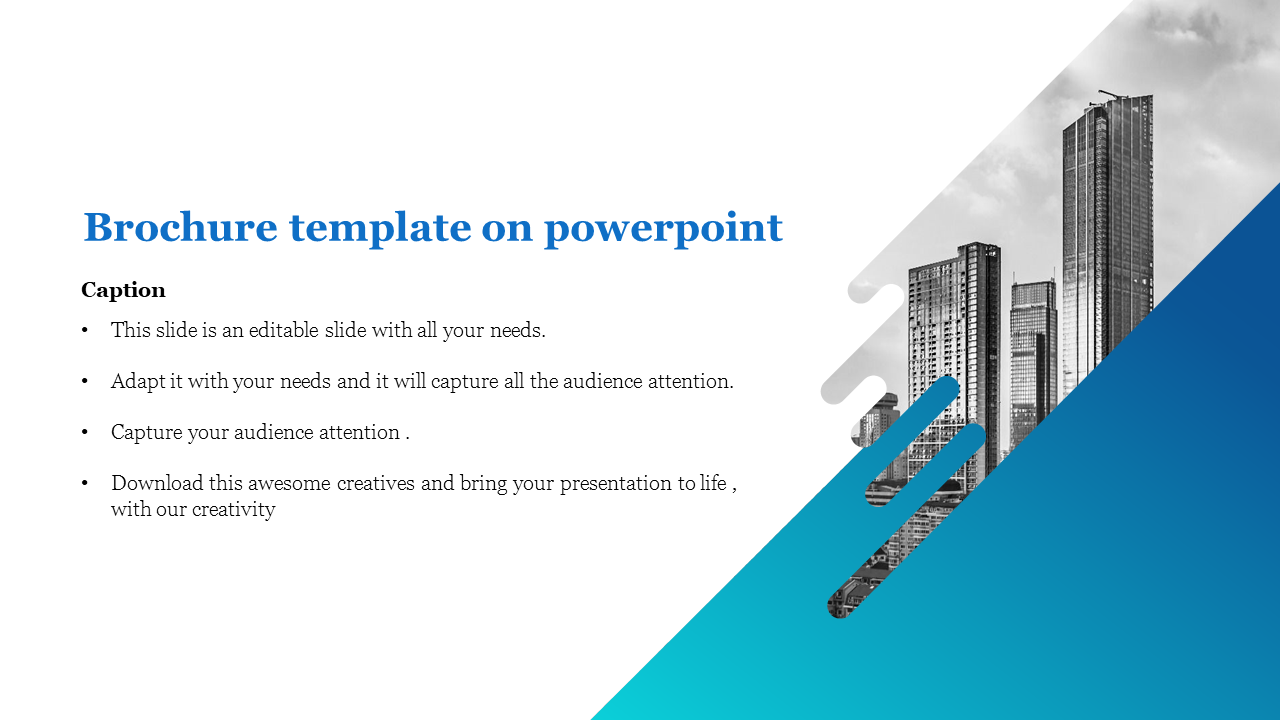 Get the Best Brochure Template On PowerPoint presentation
